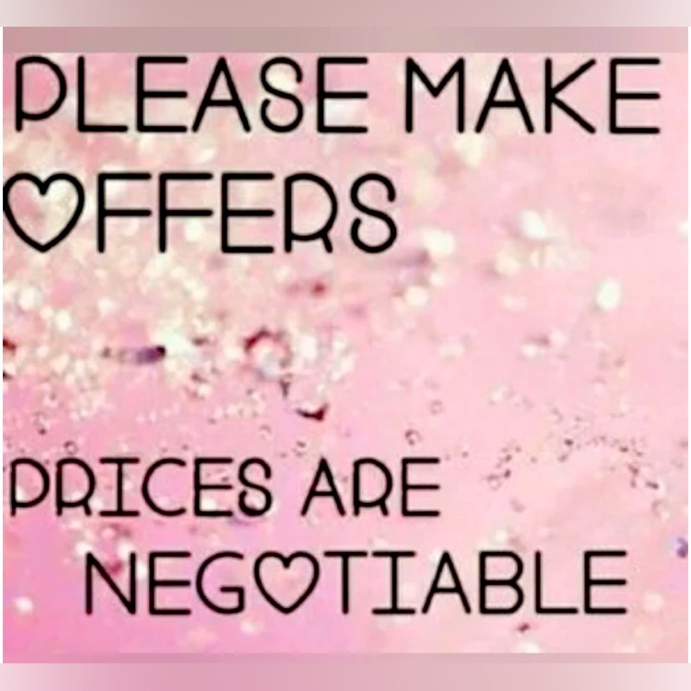 Please don’t be afraid to make an offer!!!🥳
